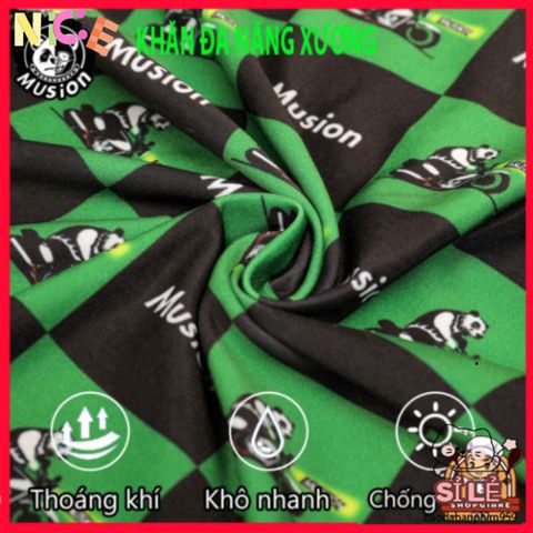 Khẩu Trang Musion Đa Năng - Chống Nắng UPF 30+, Thoáng Khí, Đeo Được 12 Cách Khác Nhau, Phong Cách Thể Thao Mới Nhất