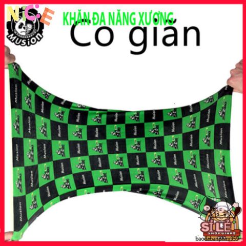 Khẩu Trang Musion Đa Năng - Chống Nắng UPF 30+, Thoáng Khí, Đeo Được 12 Cách Khác Nhau, Phong Cách Thể Thao Mới Nhất