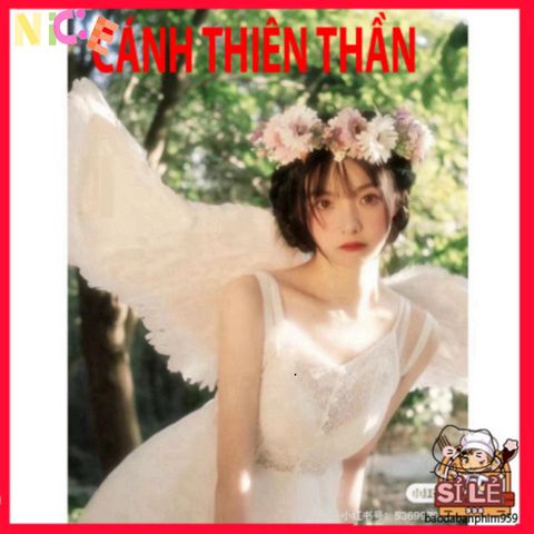 Bộ Cánh Cục Cưng Trắng Cosplay Cho Bé - Trang Phục Hóa Trang Ấn Tượng Dành Cho Biểu Diễn & Chụp Ảnh, Nhiều Kích Cỡ