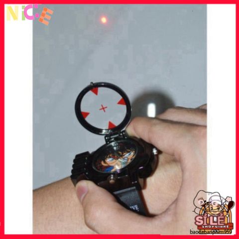 Đồng Hồ Thời Trang Trẻ Em Conan - Hình Ảnh Edogawa và Kid Ran Mori, Tính Năng Kính Lúp, Đèn Laser - Quà Tặng Manga Nhật Bản