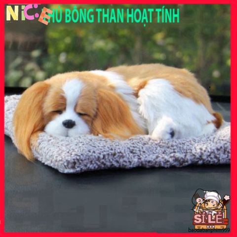 Bông Chó Than Hoạt Tính Khử Mùi Ô Tô Dễ Thương - Đồ Trang Trí Xe Quá Độc Đáo, An Toàn và Hiệu Quả