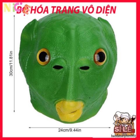 Mũ đội đầu hình cá ngộ nghĩnh Benbo Pa - Phụ kiện tiệc tùng, Halloween, Giáng sinh cho người lớn và trẻ em (7-14 tuổi)