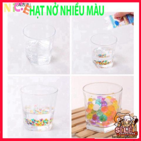 Hạt Pha Lê Nở Thủy Sinh - Trang Trí Không Gian Sống Sáng Tạo, Dễ Dàng Sử Dụng, Giải Pháp Trồng Cây Không Cần Đất