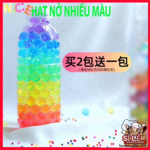 Hạt Pha Lê Nở Thủy Sinh - Trang Trí Không Gian Sống Sáng Tạo, Dễ Dàng Sử Dụng, Giải Pháp Trồng Cây Không Cần Đất