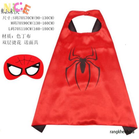 Khăn Choàng Siêu Anh Hùng Cao Cấp Cho Bé Trai - Trang Phục Halloween Độc Đáo Với Thor, Batman, Hulk, Spider-Man - Khuyến Khích Sáng Tạo