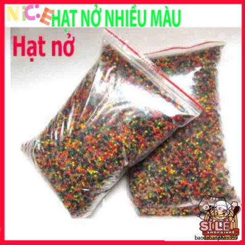 Bộ Hạt Nở Nhiều Màu Sắc 250g - Dùng Trang Trí, Trồng Cây & Làm Slime - 20.000 Hạt Siêu Thấm An Toàn