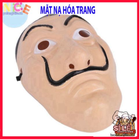 Mặt Nạ Halloween Pufangbliss Salvador Dali - Tiệc Hóa Trang La Casa De Papel và Money Heist - Phụ Kiện Độc Đáo Cho Dịp Lễ Hội