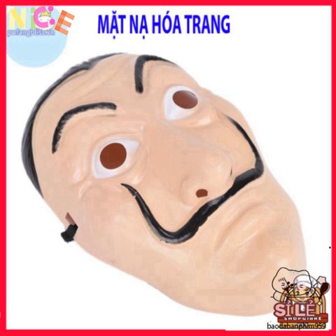Mặt Nạ Halloween Pufangbliss Salvador Dali - Tiệc Hóa Trang La Casa De Papel và Money Heist - Phụ Kiện Độc Đáo Cho Dịp Lễ Hội