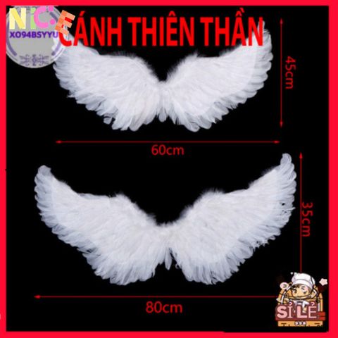 Cánh Lông Vũ Trẻ Em Màu Trắng - Đạo Cụ Tiệc Hóa Trang, Dây Đeo Tiện Lợi Cho Bé, Trang Phục Thiên Thần Đáng Yêu