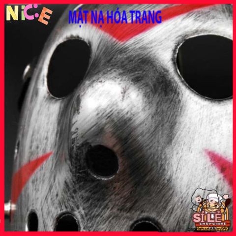Mặt Nạ Hóa Trang Jason - Phụ Kiện Halloween Đáng Sợ Cho Bữa Tiệc, Hình Ảnh Huyền Thoại Phim Kinh Dị