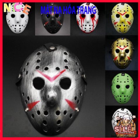 Mặt Nạ Hóa Trang Jason - Phụ Kiện Halloween Đáng Sợ Cho Bữa Tiệc, Hình Ảnh Huyền Thoại Phim Kinh Dị