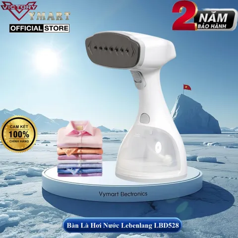Bàn Là Hơi Nước Cầm Tay LEBENLANG LBD528W 1500W 300ML - Văn Phòng, Du Lịch - Bảo Hành 24 Tháng Chính Hãng