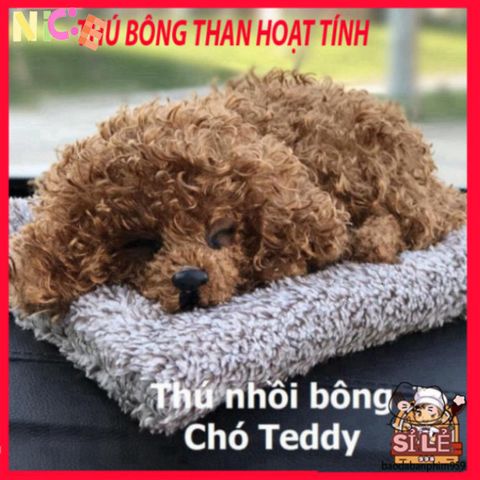 Thú Nhồi Bông Chó Orgo New - Lõi Than Hoạt Tính Khử Mùi và Lọc Không Khí, Trang Trí Xe Hơi và Nhà Cửa, Quà Tặng Dễ Thương