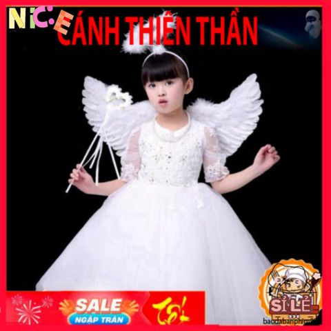 Cánh Thiên Thần Cosplay Dễ Thương cho Halloween & Giáng Sinh - Phụ Kiện Tiệc Lễ Hội Độc Đáo và Sáng Tạo