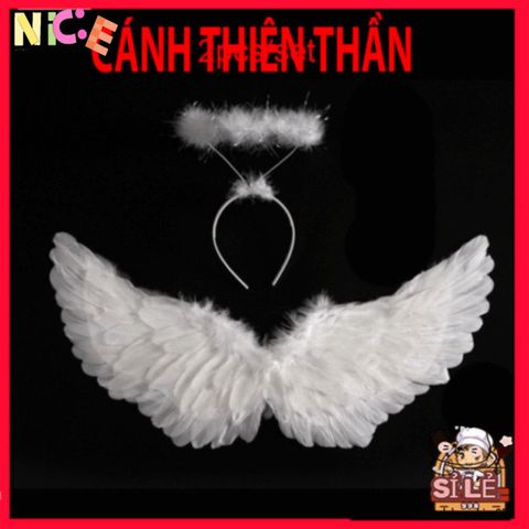 Cánh Thiên Thần Dễ Thương Màu Trắng Cho Bé 1-4 Tuổi - Lông Vũ Mượt Mà, Phụ Kiện Thời Trang Trẻ Em Ấn Tượng