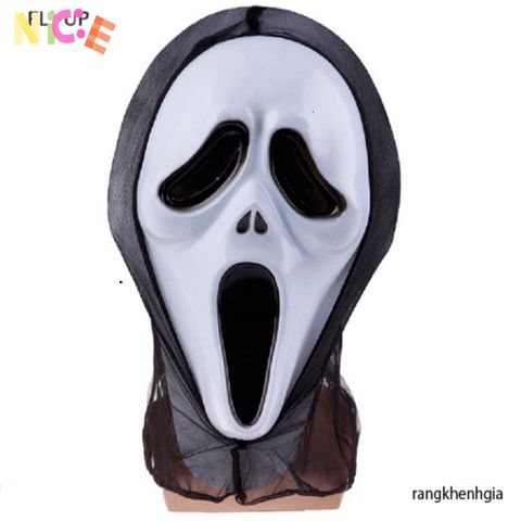 Mặt Nạ Halloween Kinh Dị FLYUP - Phụ Kiện Tiệc Hóa Trang Độc Đáo, Đẹp Mắt, An Toàn Cho Người Sử Dụng