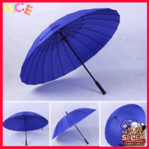 Ô Dù Chống Nắng Chống Mưa Siêu Bền 24 Nan, Vải Chống Thấm Sang Trọng, Thiết Kế Tiện Lợi, Chống UV - Phụ Kiện Thời Trang Cao Cấp