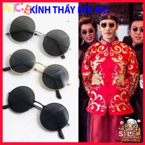 Kính Mát Chụp Ảnh Áo Dài Tết 305 - Phong Cách Trung Hoa Cổ Trang Thời Thượng, Chống UV400, Phụ Kiện Thời Trang Hot Trend