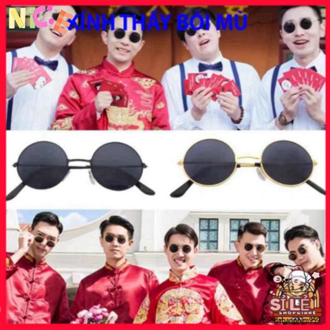 Kính Mát Chụp Ảnh Áo Dài Tết 305 - Phong Cách Trung Hoa Cổ Trang Thời Thượng, Chống UV400, Phụ Kiện Thời Trang Hot Trend