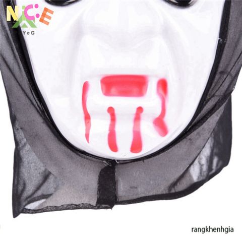 Mặt Nạ Halloween Kinh Dị Pkyeg Scream - Phụ Kiện Hóa Trang Unisex Cho Tiệc Ma Quái - Độc Đáo và Nổi Bật Cho Dịp Lễ Hội