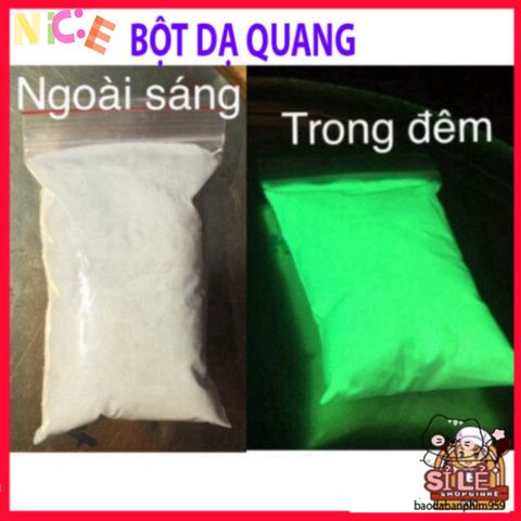 Bột Dạ Quang 100g - Phát Sáng Trong Đêm, Màu Sắc Đa Dạng Cho Sáng Tạo Nghệ Thuật Độc Đáo