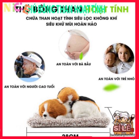Thú Bông Khử Mùi Than Hoạt Tính - Trang Trí Ô Tô & Văn Phòng, Giải Pháp Khử Mùi Hiệu Quả, Dễ Thương và Thân Thiện Với Môi Trường