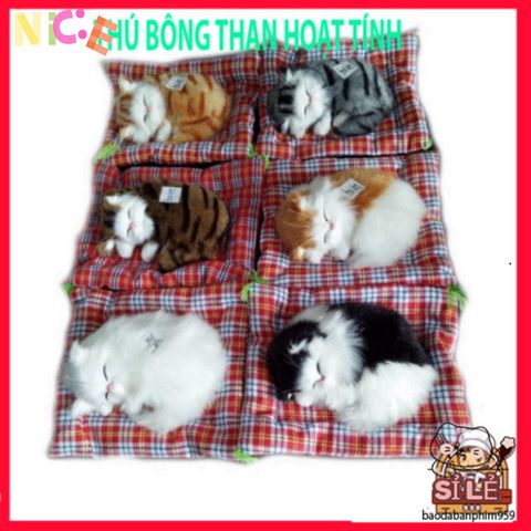 Thú Bông Cún Bông Trắng - Khử Mùi Than Hoạt Tính, Trang Trí Xe Ô Tô Dễ Thương, Phụ Kiện Ngộ Nghĩnh Cho Không Gian Sống
