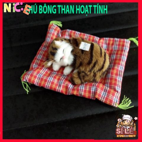 Thú Bông Cún Bông Trắng - Khử Mùi Than Hoạt Tính, Trang Trí Xe Ô Tô Dễ Thương, Phụ Kiện Ngộ Nghĩnh Cho Không Gian Sống