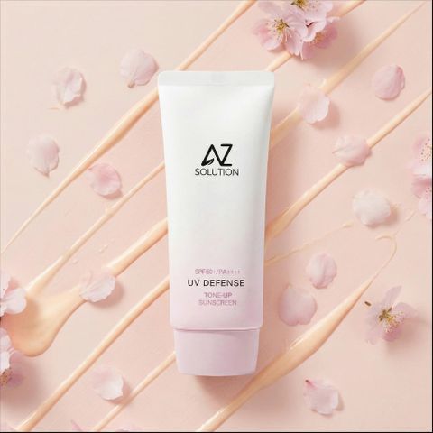 Kem Chống Nắng Nâng Tone AZ Solution UV Defense SPF 50+ PA++++ - Giúp Da Sáng Mịn, Chống Nắng Hiệu Quả Cho Da Nhạy Cảm