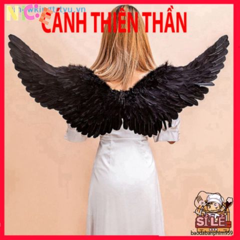 Bộ Kính Chào Trắng Đen Sang Trọng - Chất Liệu Lông Vũ Cao Cấp, Trang Trí Không Gian Nhà Sang Chảnh, Phong Thủy May Mắn