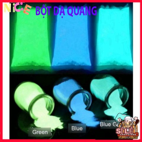 Bột Epoxy Dạ Quang 1kg - Phát Sáng Ban Đêm, Tạo Hiệu Ứng DIY Độc Đáo, Sơn Trang Trí An Toàn