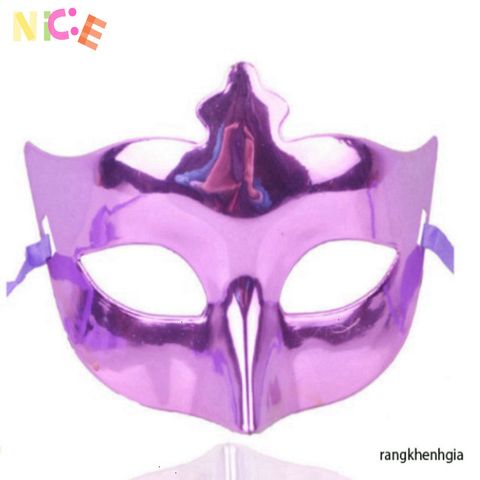 Mặt Nạ Hóa Trang Nửa Mặt Quý Tộc - Phụ Kiện Cosplay Sang Trọng Cho Halloween & Tiệc Vũ Hội