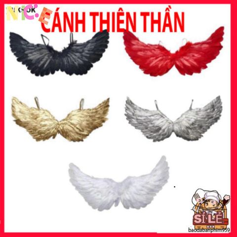 Cánh Cục Cưng Cosplay Cho Bé - Trang Phục Halloween êm Ái, Dây Co Giãn Thoải Mái, Phụ Kiện Tiệc Hóa Trang Vui Vẻ