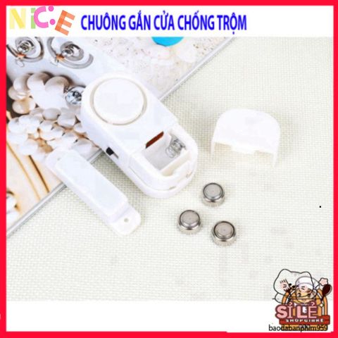 Chuông Chống Trộm Không Dây RL-9805 - Giải Pháp An Ninh Thông Minh Cho Cửa Nhà, Cảm Biến Nhạy, Âm Thanh Cảnh Báo 90dB