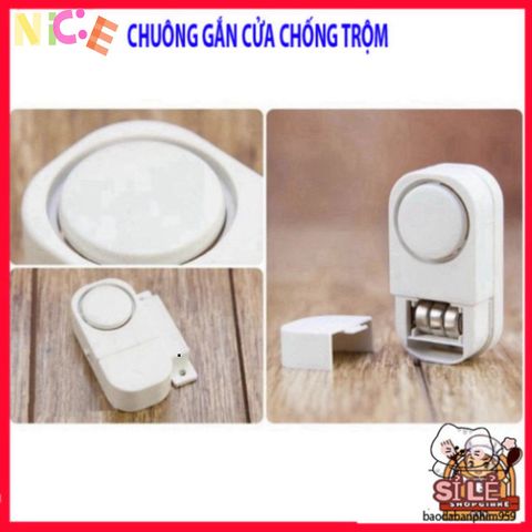 Chuông Chống Trộm Không Dây RL-9805 - Giải Pháp An Ninh Thông Minh Cho Cửa Nhà, Cảm Biến Nhạy, Âm Thanh Cảnh Báo 90dB
