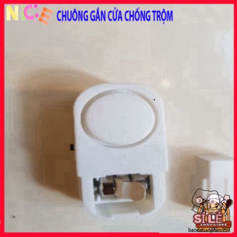 Bộ 2 Chuông Chống Trộm Không Dây - Thiết Bị An Ninh Cửa Bảo Vệ Tài Sản 24/7 với Âm Thanh Báo Động Mạnh Mẽ