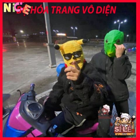 Mặt Nạ Silicon Ếch Xanh Ngộ Nghĩnh - Phụ Kiện Cosplay Dễ Thương Cho Bữa Tiệc Halloween, Giáng Sinh và Lễ Hội