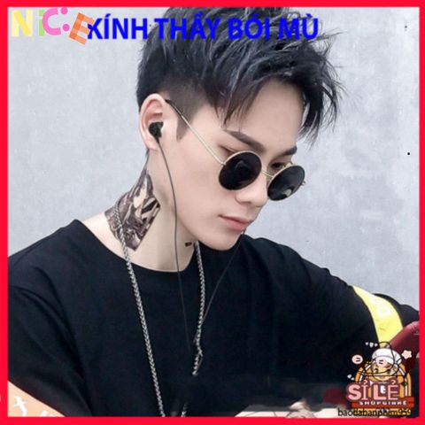 Kính Mát Gọng Tròn D182 - Phong Cách Thời Trang Độc Đáo Chống Nắng Dành Cho Nam Nữ, Thích Hợp Với Mọi Khuôn Mặt
