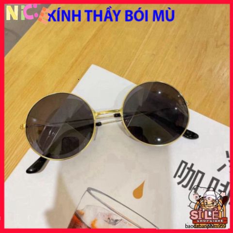 Kính Mát Gọng Tròn D182 - Phong Cách Thời Trang Độc Đáo Chống Nắng Dành Cho Nam Nữ, Thích Hợp Với Mọi Khuôn Mặt