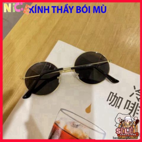 Kính Mát Gọng Tròn D182 - Phong Cách Thời Trang Độc Đáo Chống Nắng Dành Cho Nam Nữ, Thích Hợp Với Mọi Khuôn Mặt