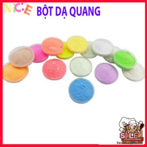 Bột Dạ Quang Đa Màu 10g - Trang Trí Sa Bàn, Tiểu Cảnh và Dự Án DIY Sáng Tạo - Phát Sáng Lung Linh Trong Bóng Tối