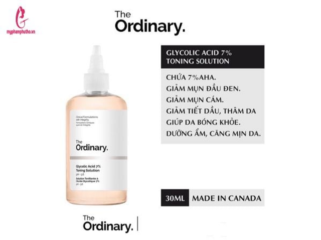 Nước Cân Bằng The Ordinary Glycolic Acid 7% - Giải Pháp Chăm Sóc Da Mặt Hiệu Quả, Làm Sáng Da và Cân Bằng Độ Ẩm