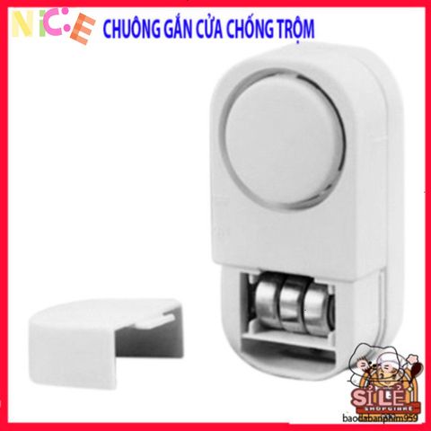 Chuông Cửa Từ Cảm Ứng Thông Minh - Âm Thanh Cảnh Báo 105dB - Thiết Bị An Ninh Gắn Cửa Nhỏ Gọn, Kèm Pin