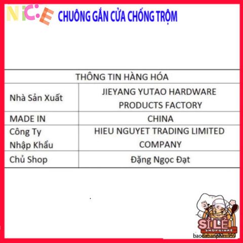 Chuông Cửa Từ Cảm Ứng Thông Minh - Âm Thanh Cảnh Báo 105dB - Thiết Bị An Ninh Gắn Cửa Nhỏ Gọn, Kèm Pin
