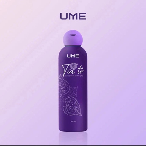 Dung dịch vệ sinh phụ nữ tía tô Ume 150ml - Làm sạch, khử mùi, dưỡng ẩm tự nhiên, an toàn cho mọi phụ nữ