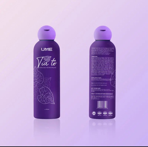 Dung dịch vệ sinh phụ nữ tía tô Ume 150ml - Làm sạch, khử mùi, dưỡng ẩm tự nhiên, an toàn cho mọi phụ nữ