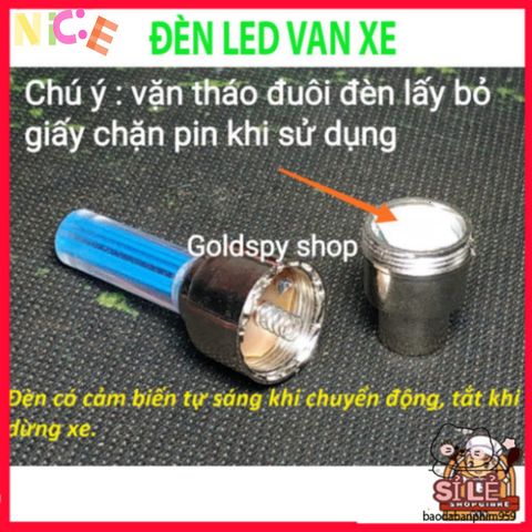 Đèn LED Van Xe - Phụ Kiện Trang Trí An Toàn cho Xe Máy, Xe Đạp, Ô Tô - Sáng Tạo Điểm Nhấn Cá Tính khi Di Chuyển