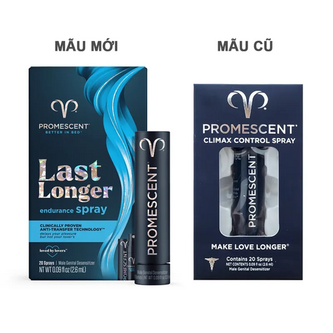 Lọ Xịt Thơm Promescent Chính Hãng Mỹ - Dành Cho Nam Giới - Tăng Cường Tự Tin Với Dung Tích 2.6ml 