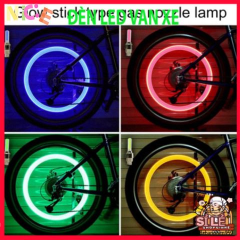 Đèn LED Bánh Xe Ô Tô Chống Nước - Trang Trí Đa Sắc Cho Xe Máy, Xe Đạp & Xe Gôn - Bộ 2/4 Chiếc Tăng Cường An Toàn và Phong Cách