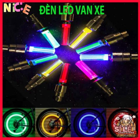 Đèn LED Bánh Xe Ô Tô Chống Nước - Trang Trí Đa Sắc Cho Xe Máy, Xe Đạp & Xe Gôn - Bộ 2/4 Chiếc Tăng Cường An Toàn và Phong Cách